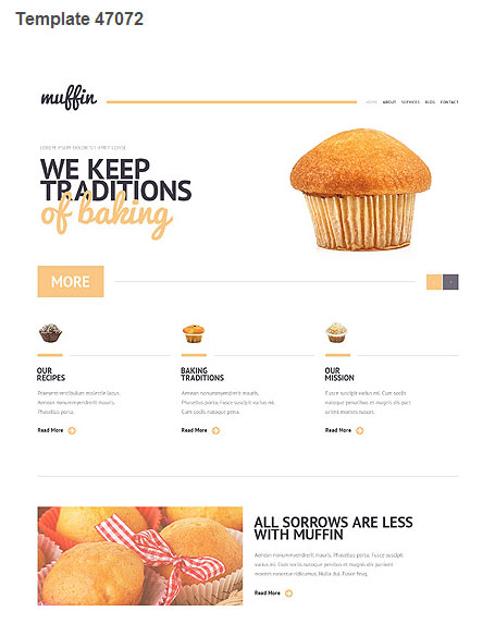 WordPress Theme 47072