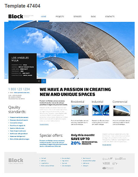 WordPress Theme 47404