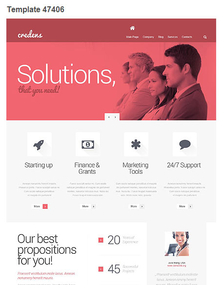 WordPress Theme 47406