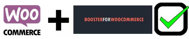Woocommerce and Booster Plus